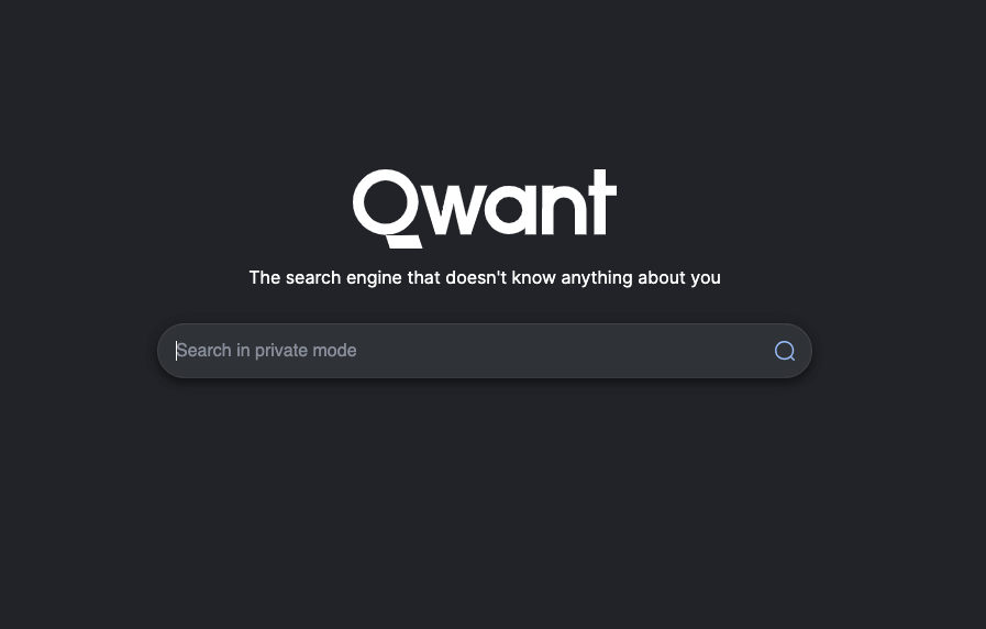 Qwant sök