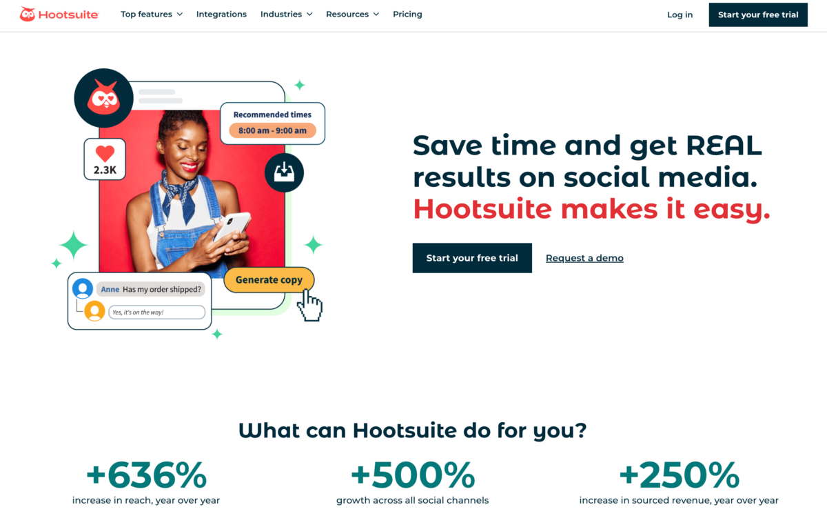 hootsuite plattform