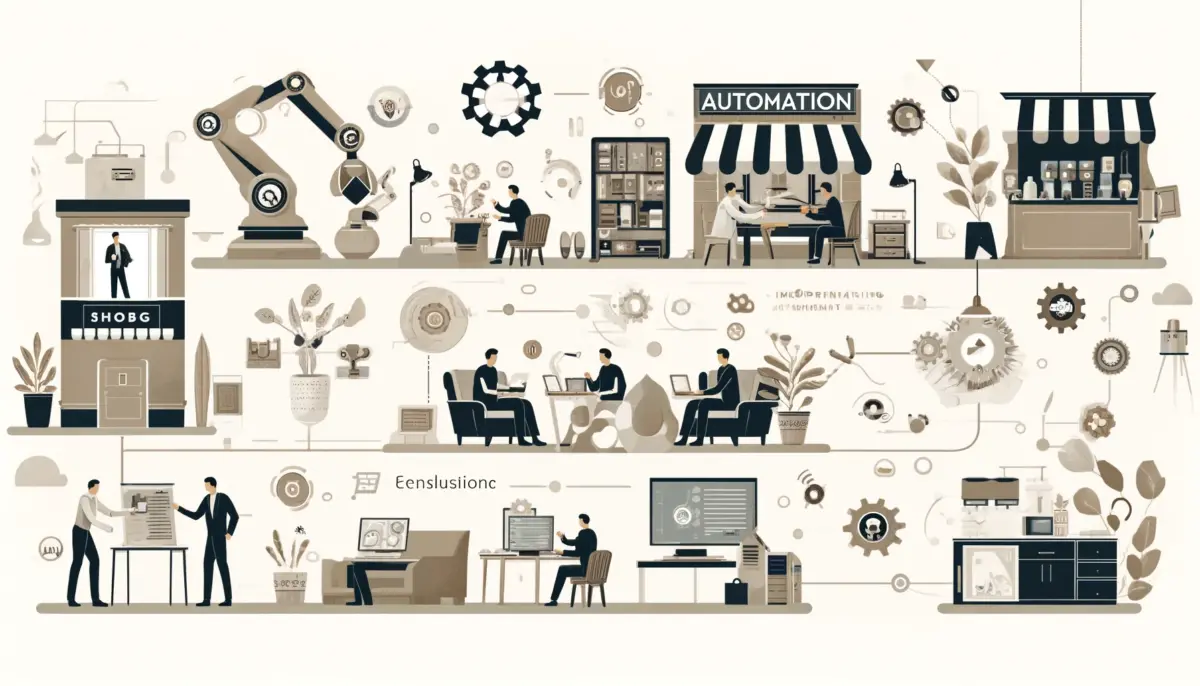 automation for small business illustration