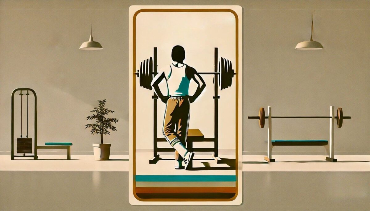 digital marknadsföring för gym illustration